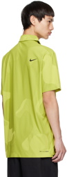 Nike Green Dri-FIT ADV Tour Polo