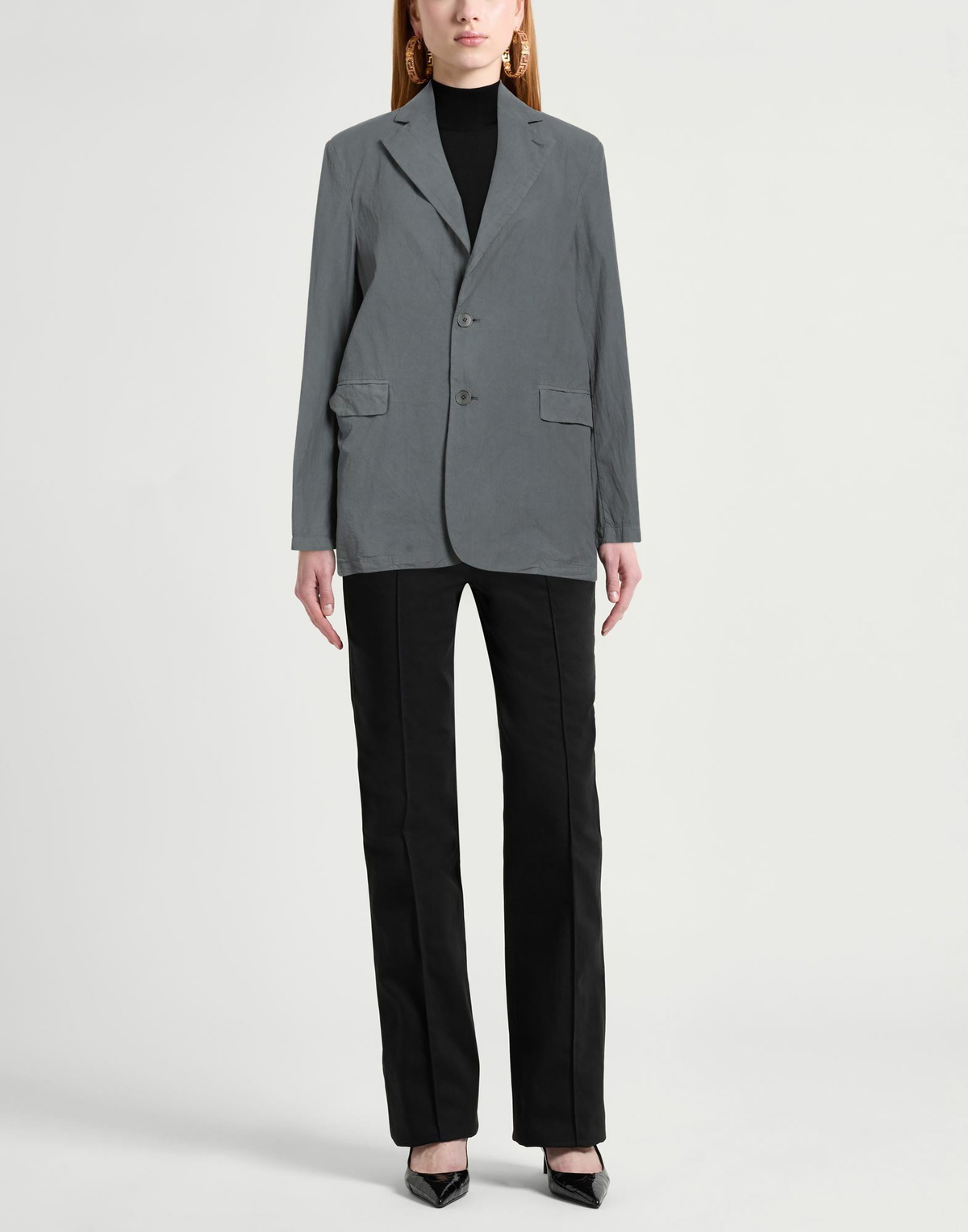 Barena Womens Blazer in Grey