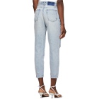 Ksubi Blue Ripped Pointer Jeans