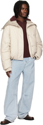 Entire Studios Off-White Kelly Down Jacket