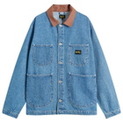 Stan Ray Men's Coverall Jacket in 70S Stone Denim