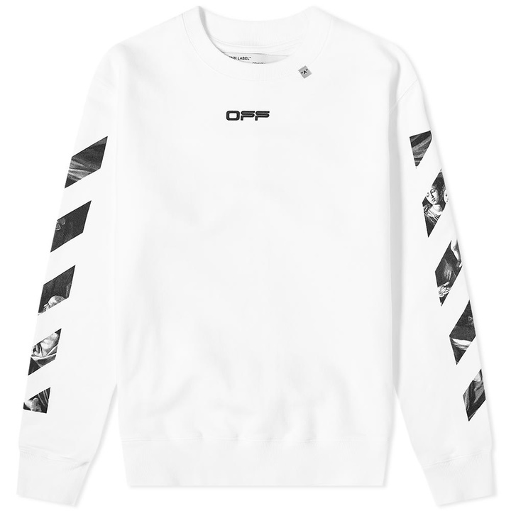 Photo: Off-White Caravaggio Square Crew Sweat