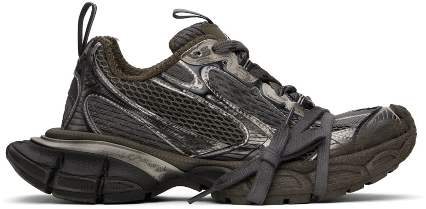 Balenciaga Gray & Brown 3XL Sneakers Balenciaga display picture 1
