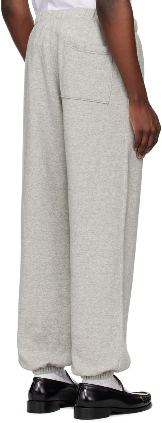 The Elder Statesman Gray Daily Sweatpants