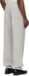 The Elder Statesman Gray Daily Sweatpants