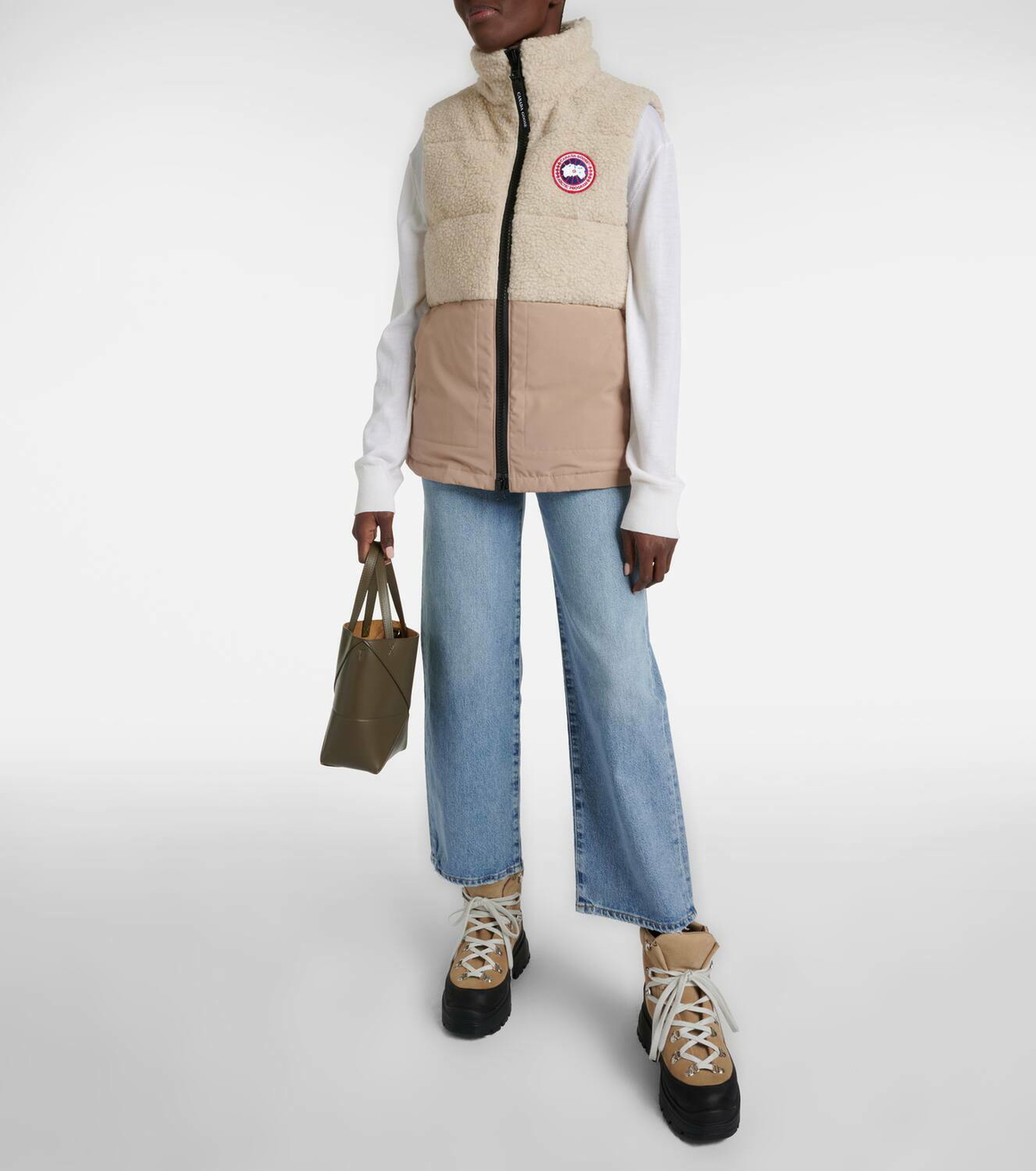 Canada Goose Elora fleece down vest Canada Goose