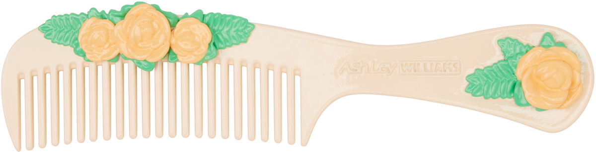 Ashley Williams Yellow & Blue Cake Comb Hair Clip Ashley Williams