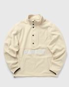 Parlez Pop Over Moxi Fleece Beige - Mens - Fleece Jackets