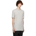 11 by Boris Bidjan Saberi Grey Basic T-Shirt