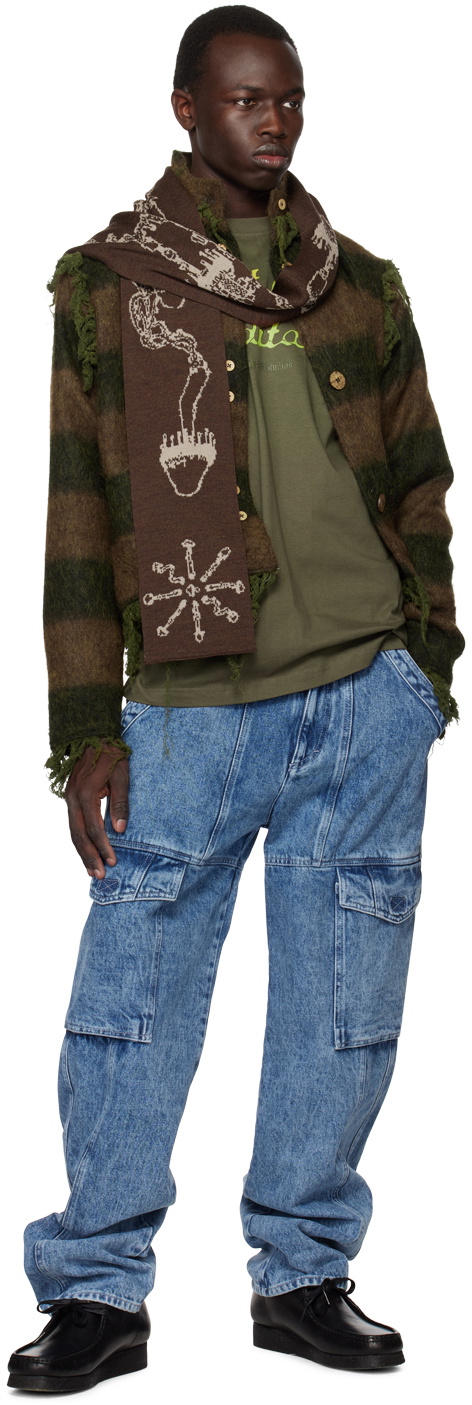 Solitude Studios Brown & Green Overgrown Jacket