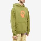 Rapha x Brain Dead Lock Hoody in Olive