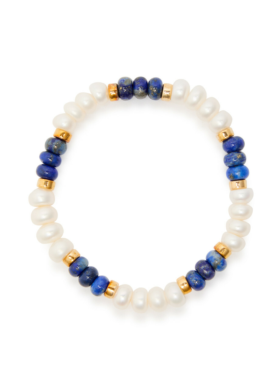 Eliou Kalid Beaded Bracelet - Pearl - One Size