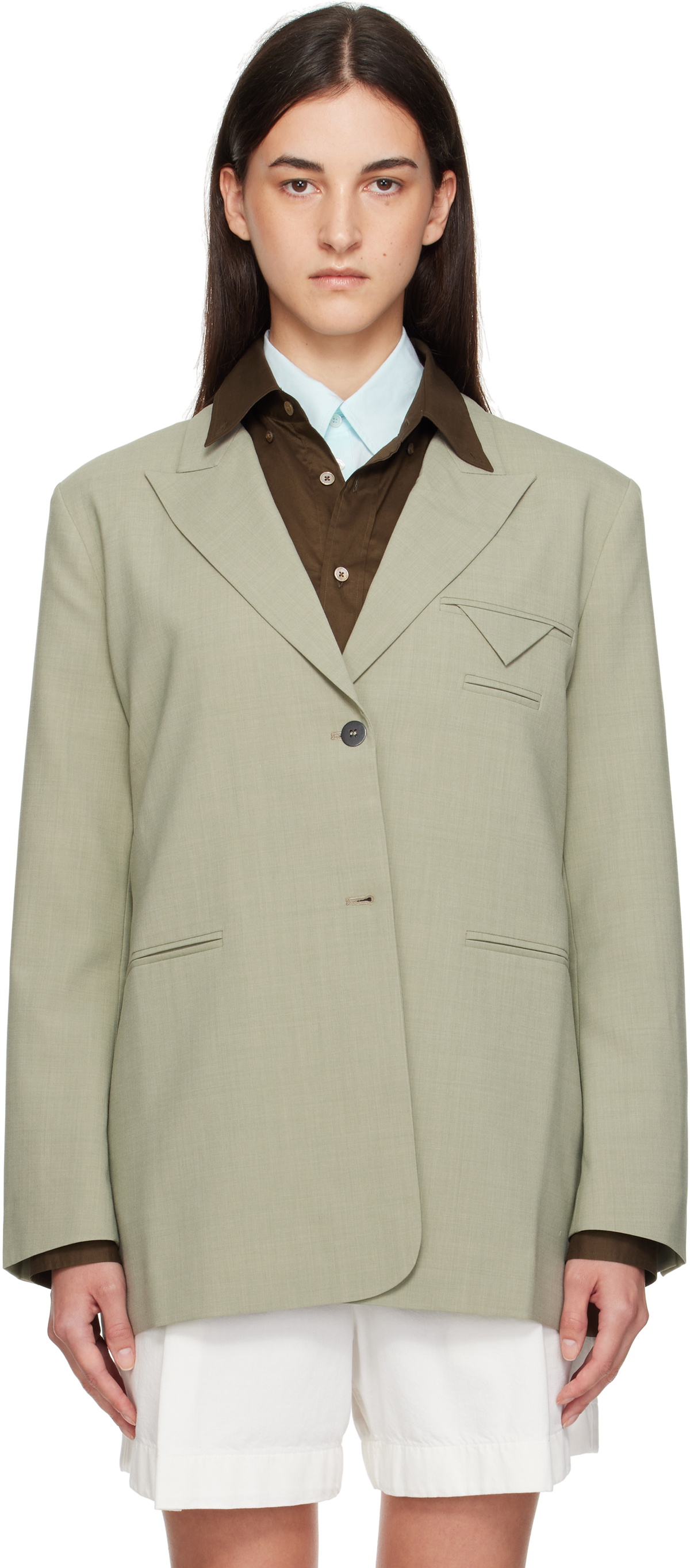 Cordera Green Tailored Blazer