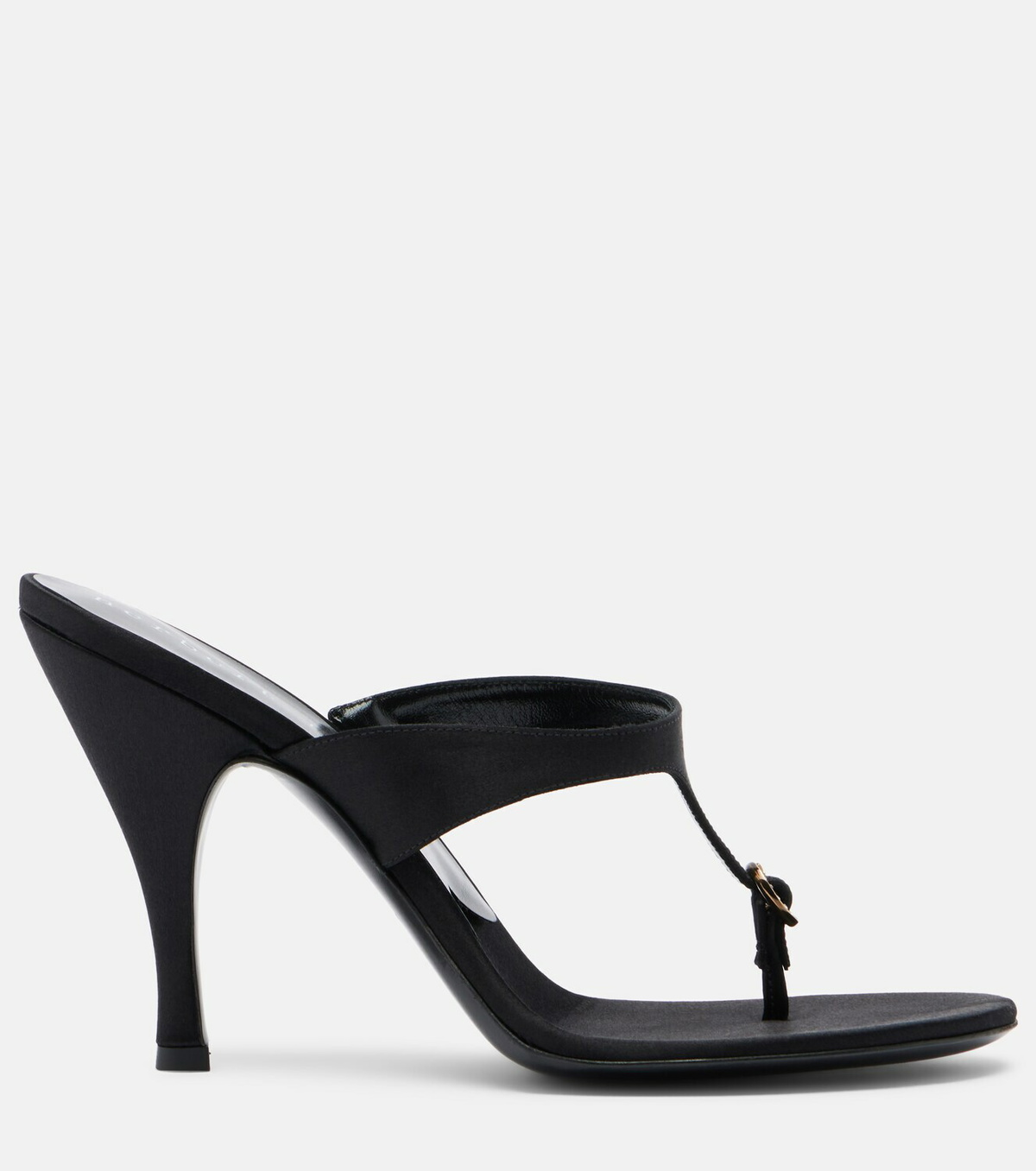 Herbert Levine Kiss And Tell satin thong sandals