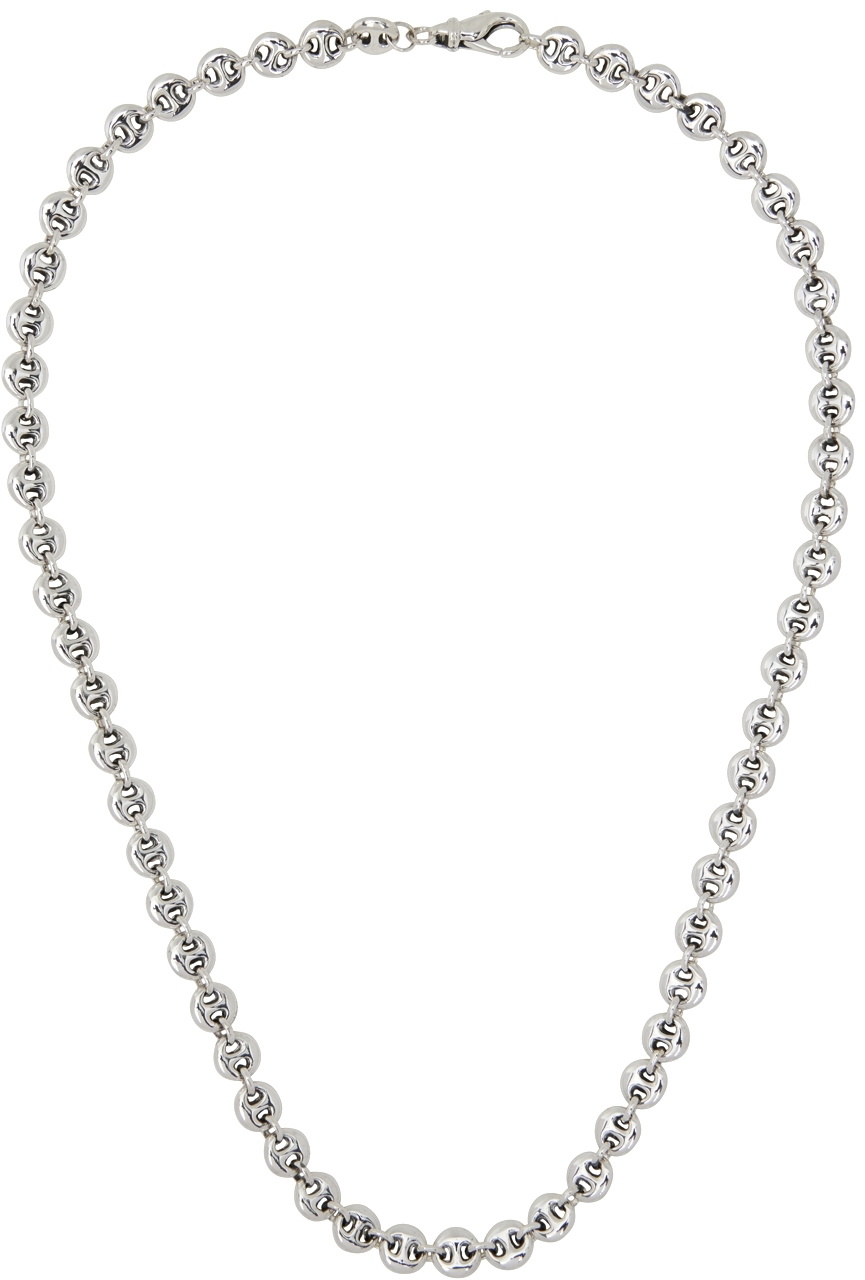 Sophie Buhai Silver Small Circle Link Necklace