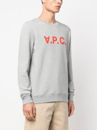 A.P.C. - Vpc Logo Organic Cotton Sweatshirt