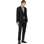 Etro Navy Regular Fit Morbida Blazer