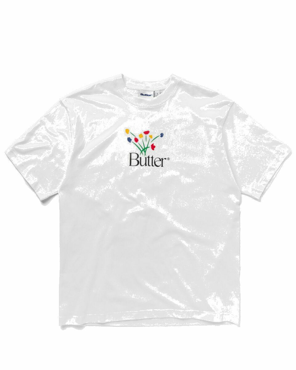 Photo: Butter Goods Bouquet Tee White - Mens - Shortsleeves