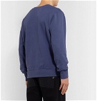 Freemans Sporting Club - Garment-Dyed Loopback Cotton-Jersey Sweatshirt - Navy