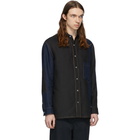 Loewe Navy Patchwork Shirt