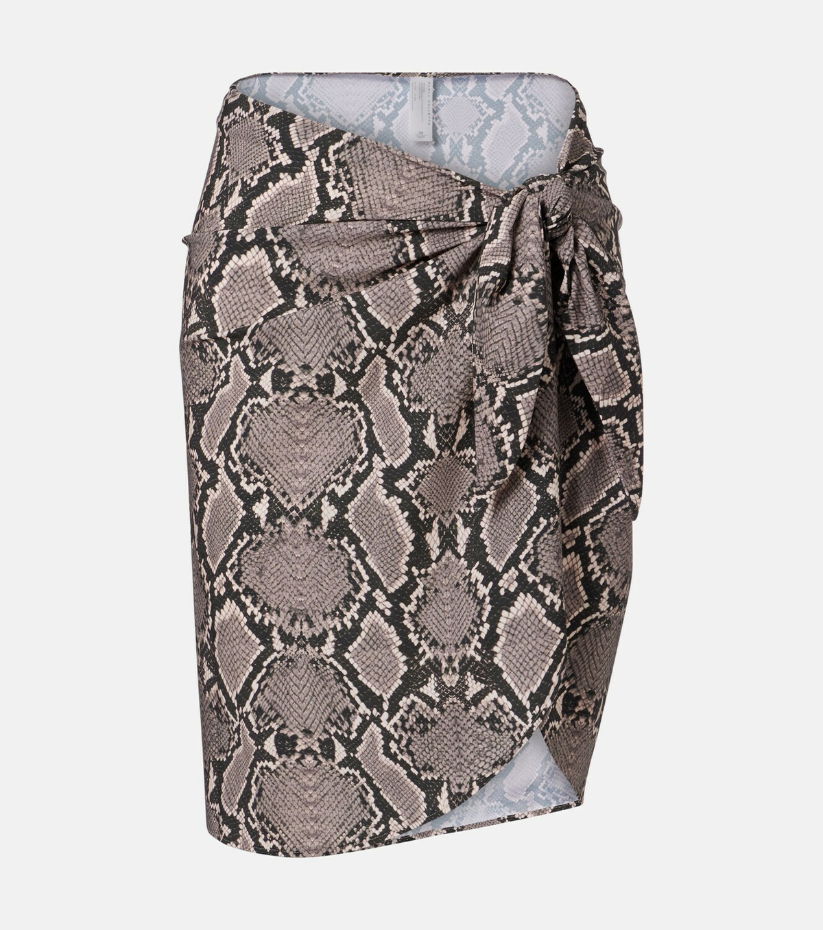 Karla Colletto Lilith snake-print beach cover-up