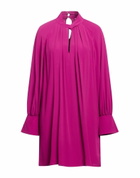 Manila Grace Womens Mini dress Mauve