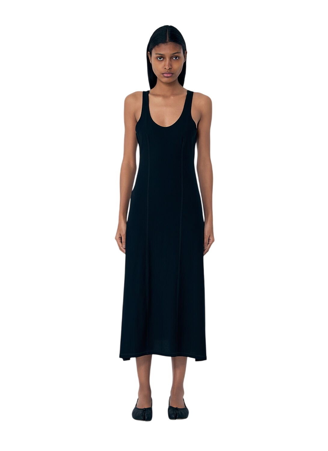 Our Legacy Women's Dusk Dress in Washed Black Our Legacy