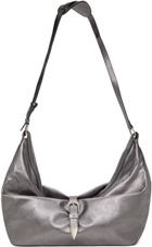 Marge Sherwood Gunmetal Belted Bag