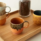 HKLiving Café Mugs - Set of 4 in Cape 