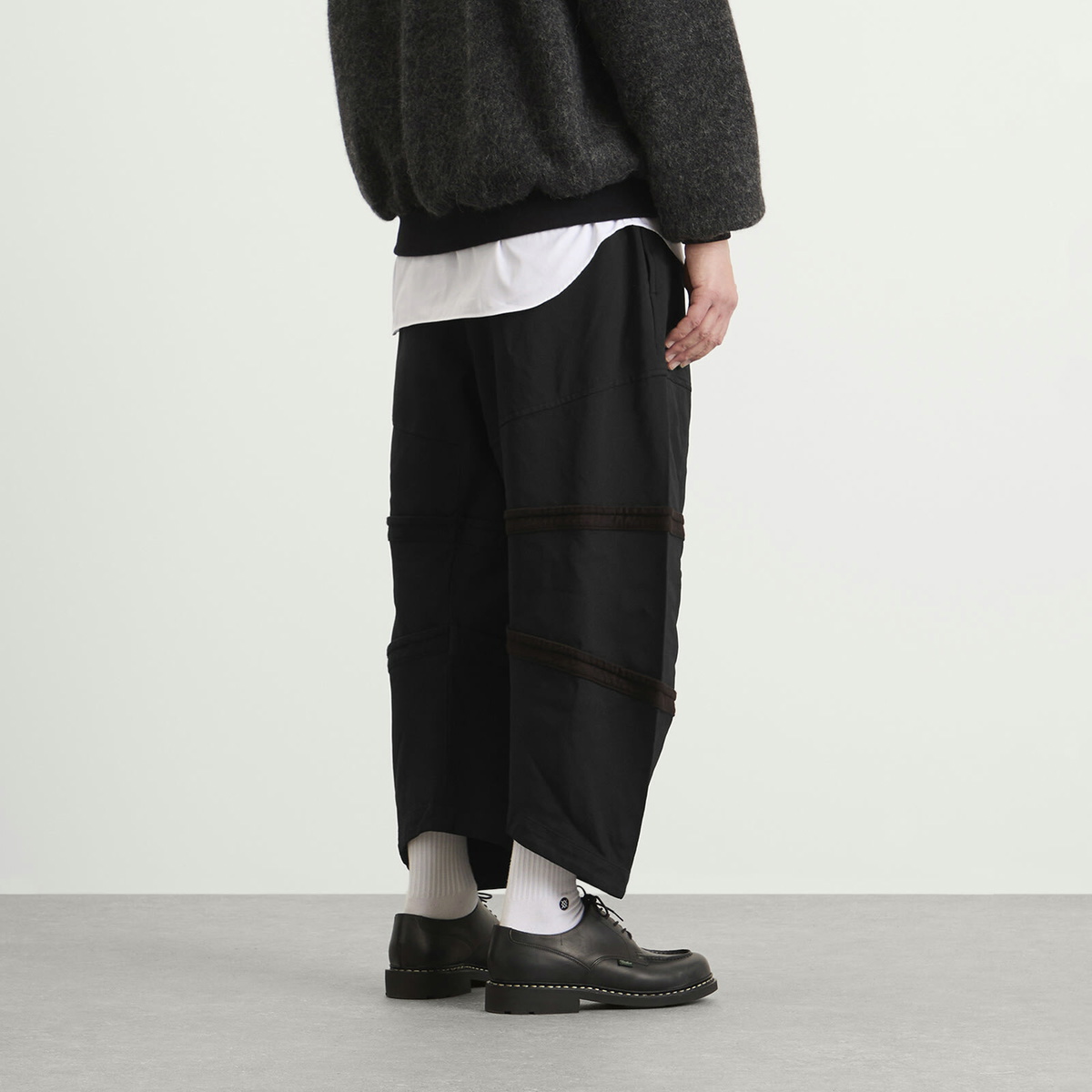 Comme des Garçons Men's Cargo Trouser in Black