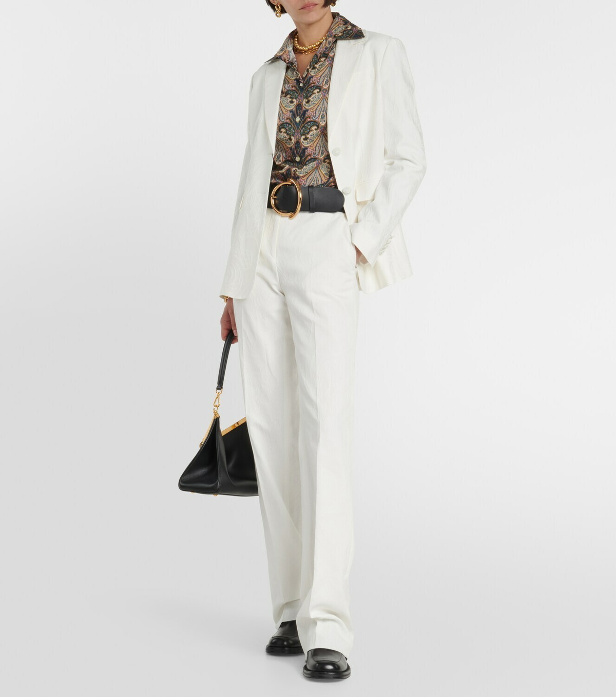 Etro Paisley cotton-blend shirt