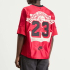 Air Jordan Men's x Levi's Jersey Top in Gym Red/Black/Pale Ivory/Black