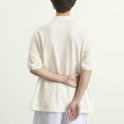Nanamica Men's Snap Polo Shirt in Off White