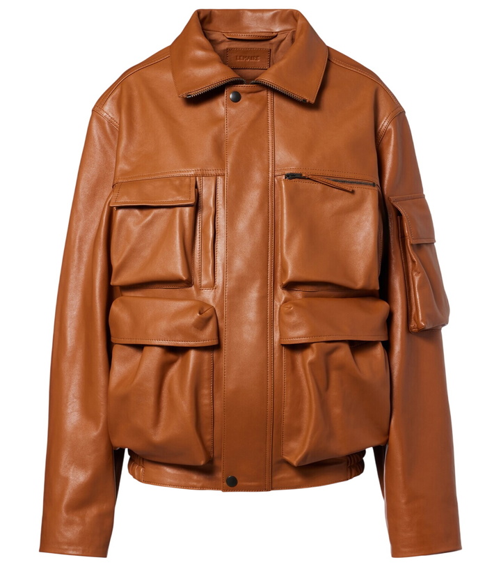Photo: Lemaire Leather blouson jacket