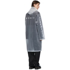 VETEMENTS Transparent Logo Coat