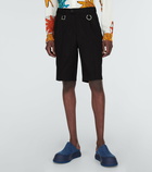 Jacquemus - Le short rond carré virgin wool shorts