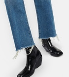 Khaite Kerrie Jean mid-rise wide-leg jeans