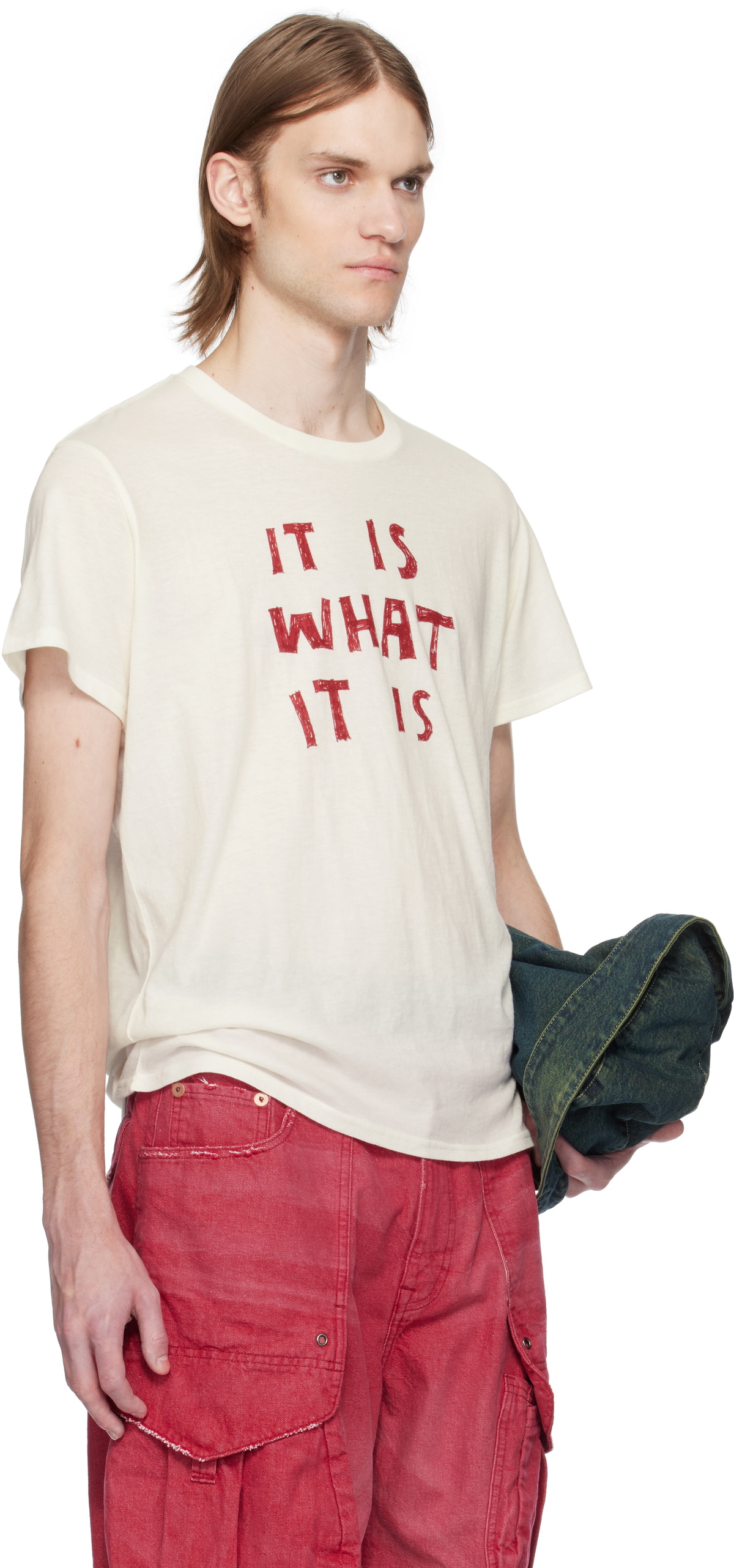 R13 Off-White 'It Is What It Is' Boy T-shirt