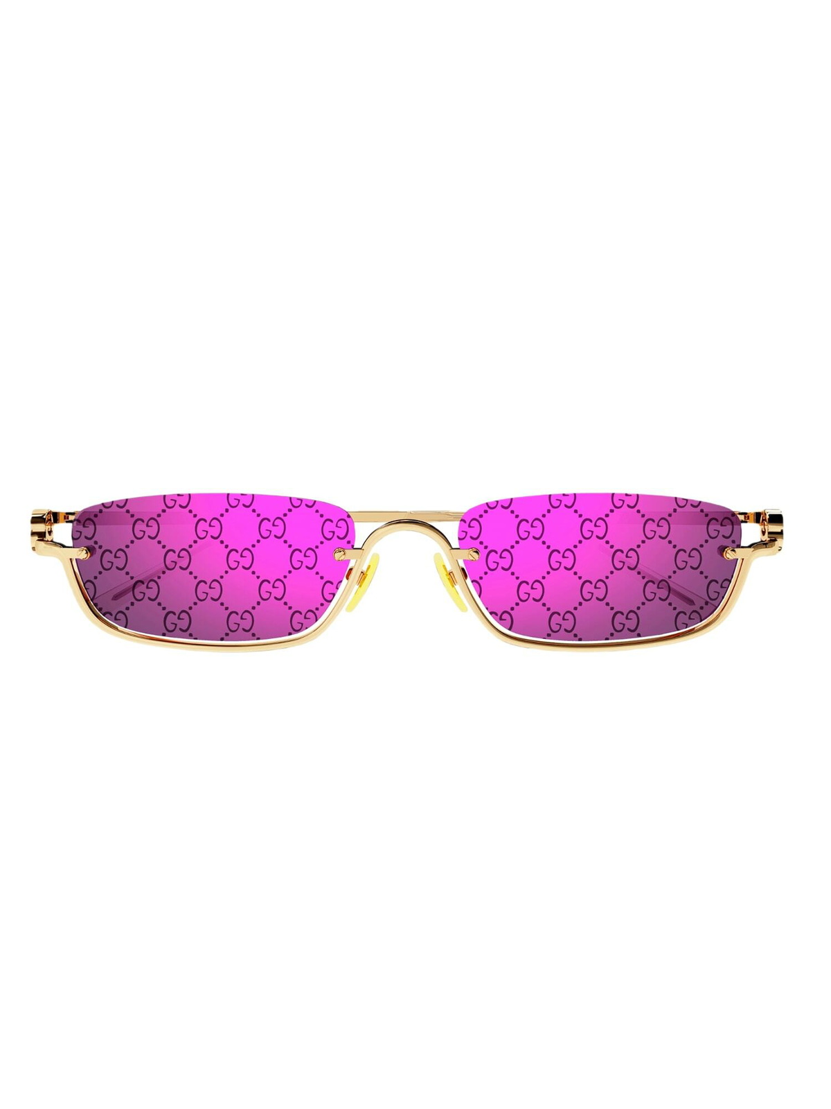Gucci Eyewear GG1604S Sunglasses in Gold/Orange Gucci