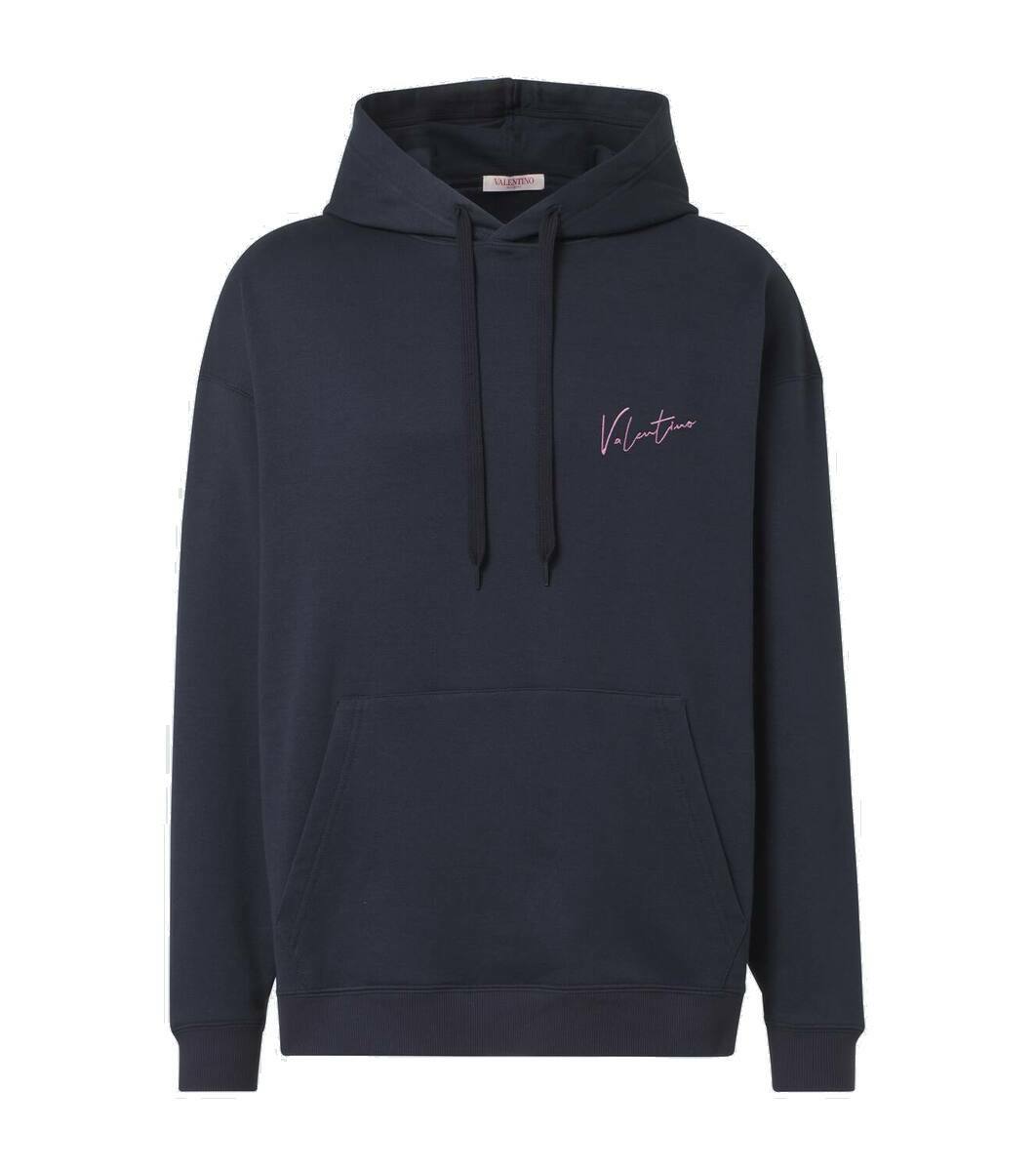 Valentino Black Toile Iconographe Hoodie Valentino