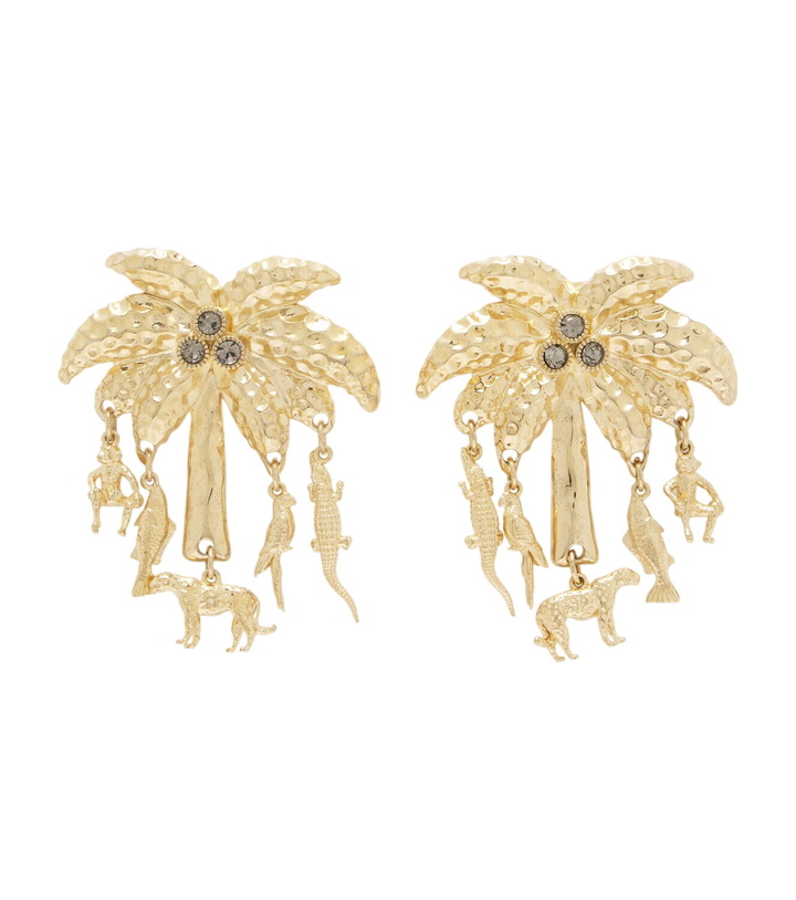 Photo: Jacquemus Palmier embellished drop earrings