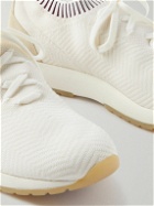 Loro Piana - 360 Flexy Walk Stretch-Knit Slip-On Sneakers - White