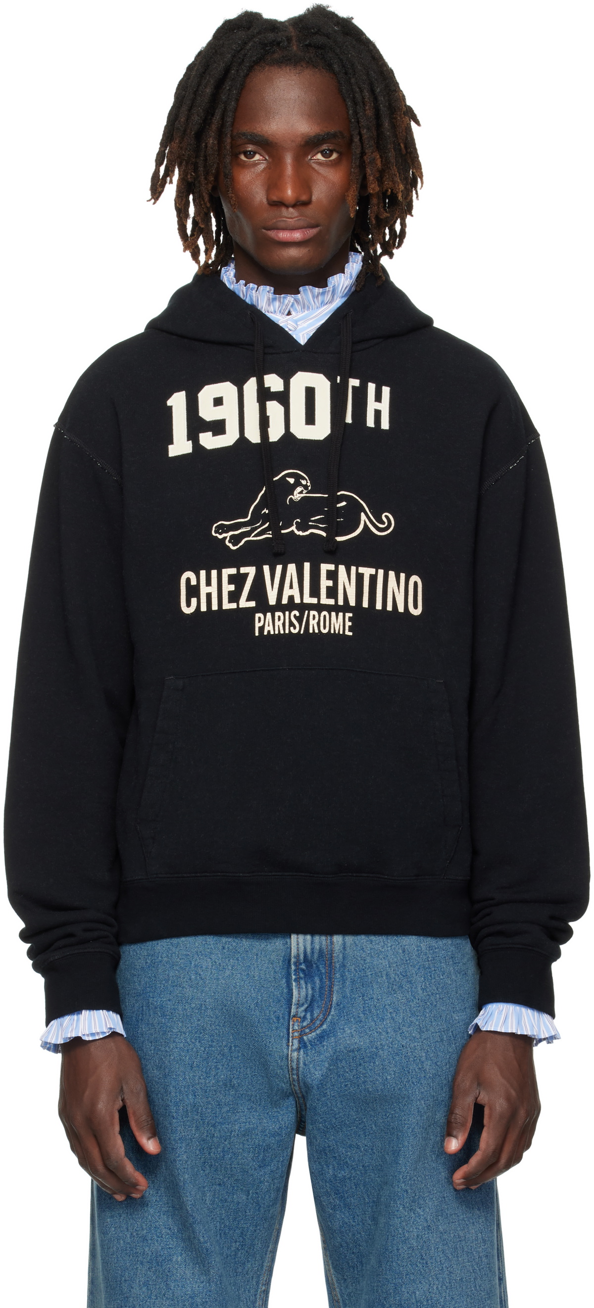VALENTINO ビッグロゴ半袖パーカープレゼント♡ Valentino Pink Pink is Punk Sweatshirt Valentino