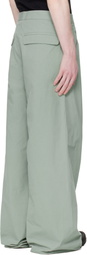 HELIOT EMIL Green Sella Trousers