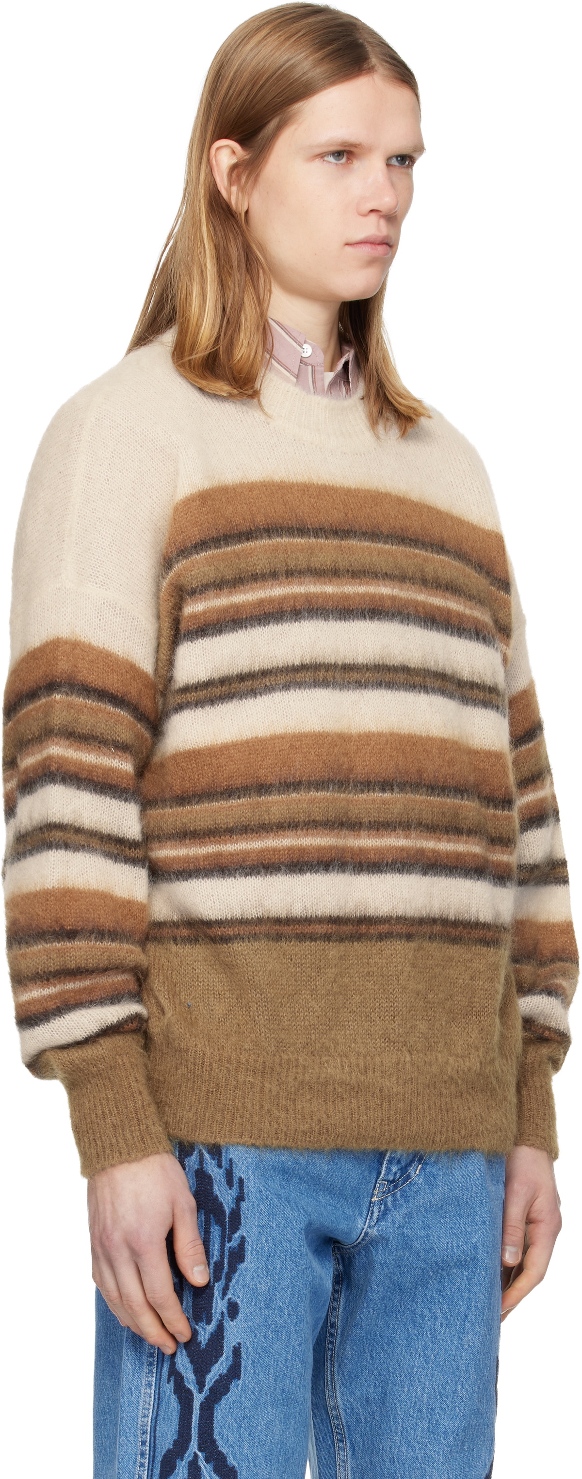 Isabel Marant Beige & Brown Drussellh Sweater