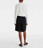 The Row Vesperis virgin wool Bermuda shorts
