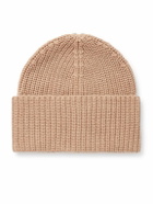 Brunello Cucinelli - Ribbed Cashmere Beanie - Neutrals