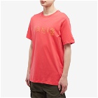Nike Men's Air Jordan X PSG Graphic T-Shirt in Light Fusion Red/Tour Yellow