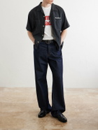 Human Made - Logo-Print Cotton-Jersey T-Shirt - White