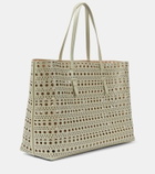 Alaïa Mina 44 Vienne Wave leather tote bag